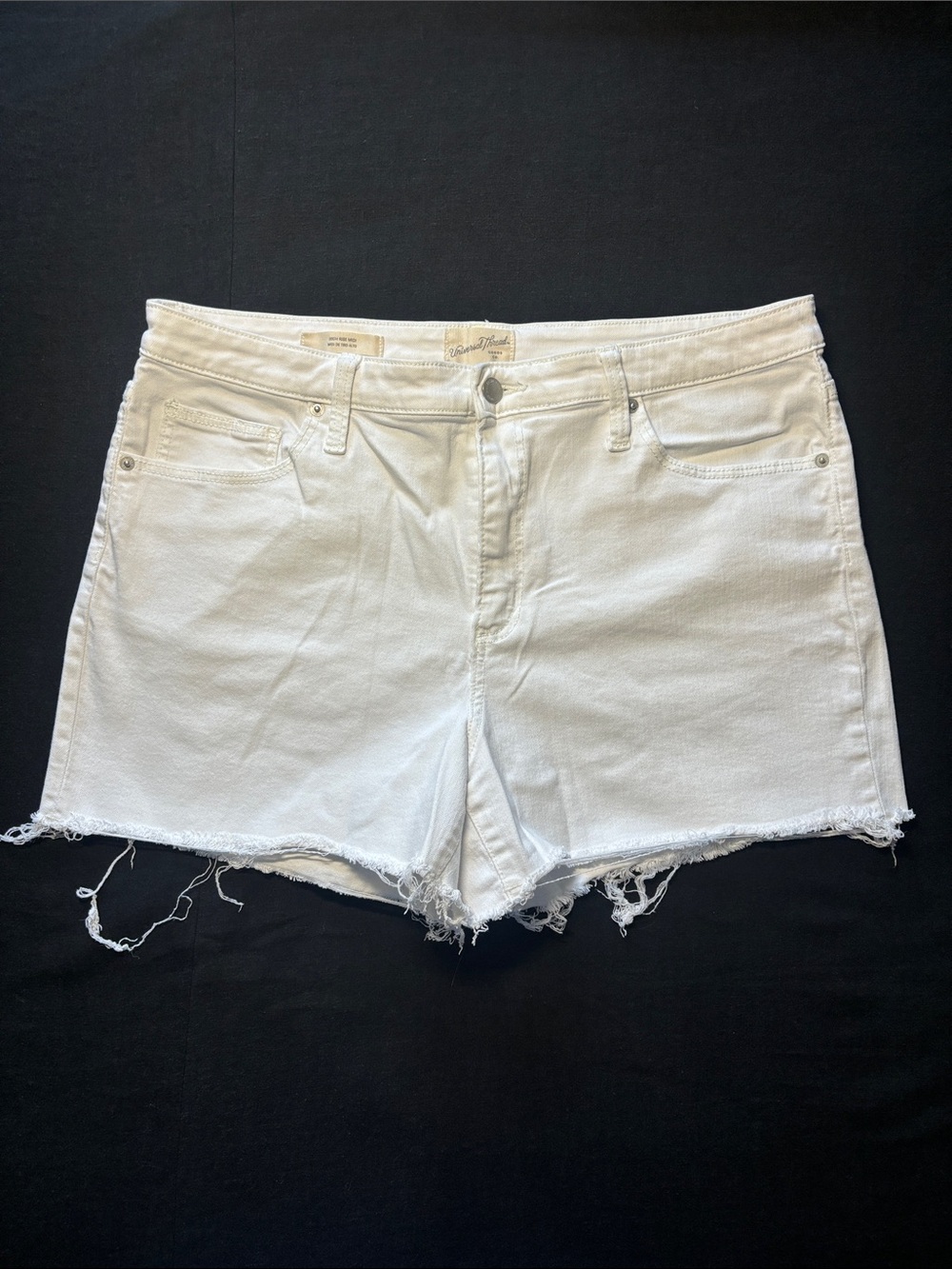 Universal Thread White Denim Cutoff Shorts